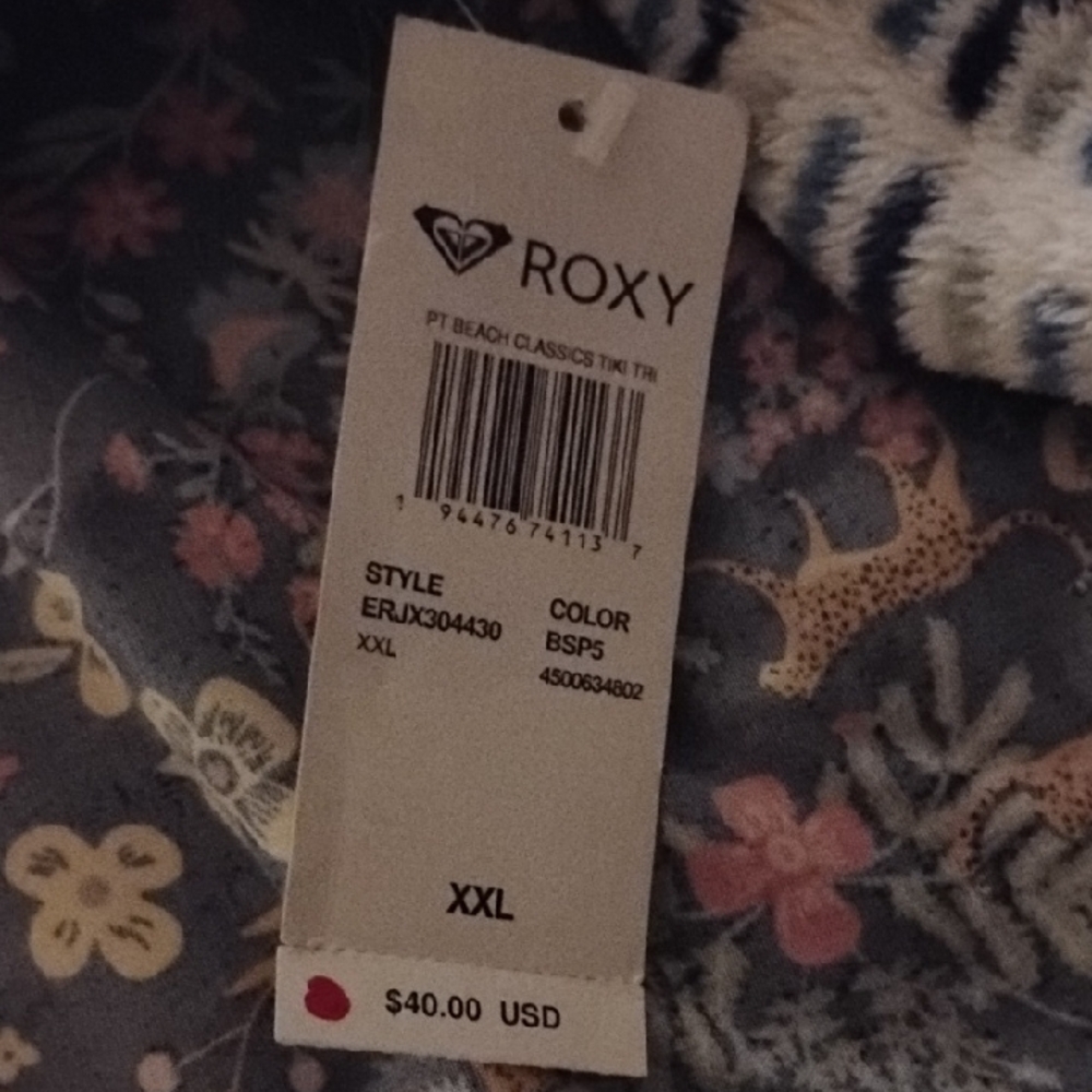 Striped Bikini Top Roxy - Picture 2 of 2